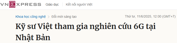 (Vietnamese only) Hiện diện trên báo chí logo